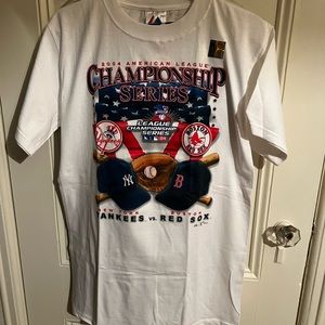 NWT 2004 American League Championship T shirt, size M